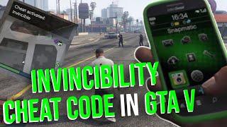 Invincibility cheat code in GTA V (2025)