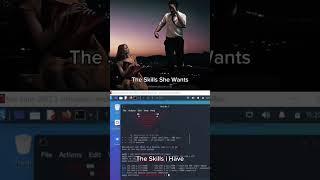 The Skills she wants vs skills I have #cybersecurity #ethicalhacking