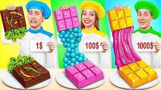 1$ vs 100$ vs 1000$ Кулинарный Челлендж | Битвы с Едой от Multi DO Challenge