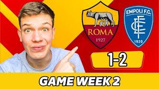 SEASON OVER! Roma 1-2 Empoli REACTION