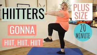 Plus Size Modified Full Body HIIT Home Workout for OBESE People / No Jumping / No Equipment