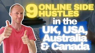 9 Online Side Hustles in the UK, US, Australia, and Canada (Free and Easy Ways)