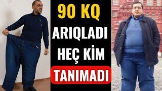 Sevdiyi Qıza görə 90 kq ARIQLADI - Azərbaycanlı Gəncin İNANILMAZ DƏYİŞİMİ