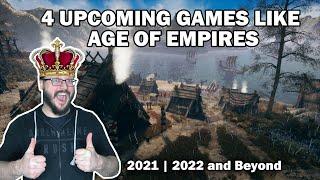 4 Upcoming RTS Games like Age of Empires | 2021, 2022 & Beyond!