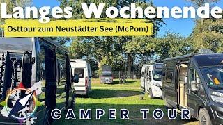 Osttour über Jerichow zum Neustädter See und Ludwigslust - Langes Wochenende mit 4 Vans