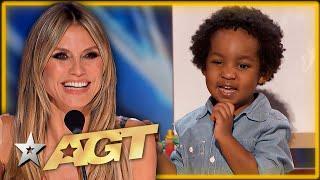 CUTE Kid is a Maths GENIUS on America's Got Talent!