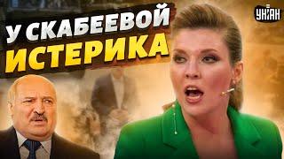 Скабееву "порвало" от бредней Лукашенко. Истерика попала на камеру