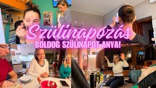 Szülinapozás | Vlogmas 21 nap