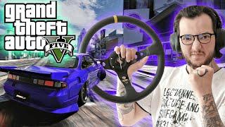 DRIFT საჭით GTA 5 ში!!!