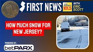 How much snow will fall in New Jersey?