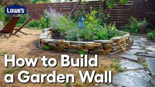 How To Build a Garden Wall | A Step-by-Step Guide