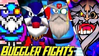 Evolution of Buggler Battles in Bomberman Games (1983-2017)