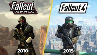 Fallout New Vegas vs Fallout 4 | Details & Physics Comparison