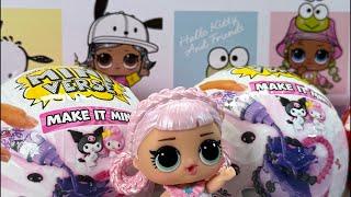  LIVE Unboxing: Miniverse Hello Kitty & Friends Series 2! 
