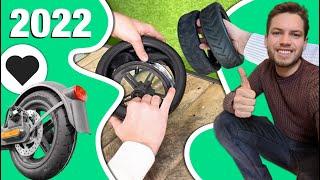 TUTO Xiaomi 2022 – Changing the REAR WHEEL BY HAND! Tyre and inner tube: M365 Pro - Mi 3  