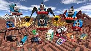 All New Thomas The Train And Friends in BIG MAZE Garry's Mod