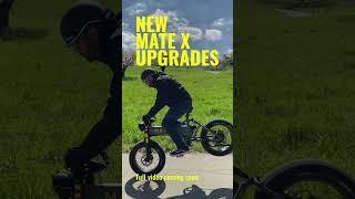 MATE X Bike upgrades for 2023 - how many did you see? #matex #ebike