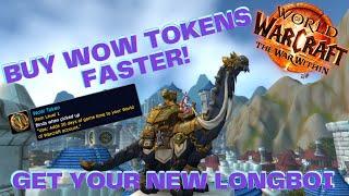 Buy WoW Tokens Faster! Get your New Trader’s Gilded Brutosaur!