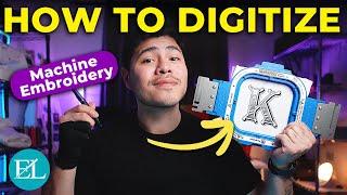 How to Digitize a Logo Design with the Design Doodler | Digitizing Embroidery Tutorial