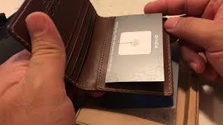 Nomad Slim Wallet with Tile Tracking Review