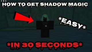 How to get Shadow Magic in 30 SECONDS..*EASY* DeepWoken Tutorial *1/9/2022*