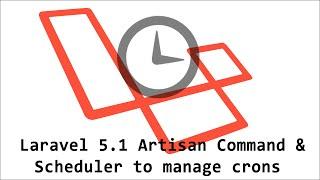 Laravel 5.1 Artisan Command and Scheduler to manage crons