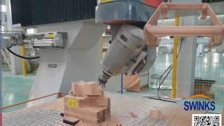 Swinks 5 axis CNC  Router Machining Center