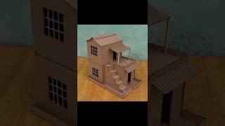 Amazing Cardboard House Small Cardboard House For School project