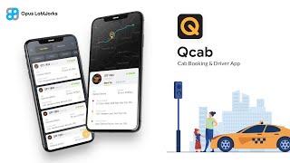 4 App | Taxi App | Cab Booking App | Cab Rider App | Cab Driver App | Taxi Booking App | Qcabs