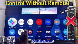 How to Control Panasonic TV without Remote