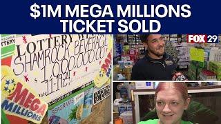 $1M Mega Millions winning ticket sold in Delaware County