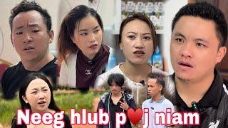 Neeg hlub poj niam ep3 movie funny 2025 by aibvamkhwb, Npawg lem, niam vam khwb, Maiv, mos ntsuab,