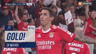 Golo Di María: Benfica (1)-0 Santa Clara (Taça da Liga 24/25 - Quartos de Final)