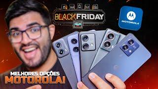 TOP 5 Melhores Smartphones da Motorola para comprar na Black Friday 2024! (novos lançamentos)