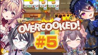 【Overcooked】もう最後のほうのステージまで突入‼私たちすギョい‼【寅之宮ぐれ / 色瀬りま / 華京院ぱぴこ / 碧海ヒカル】 #オーバークック