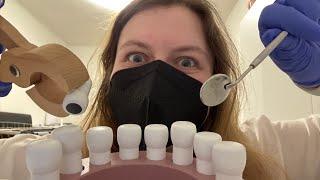 ASMR Visit to the *amazing* dentist! Please come again  #asmr