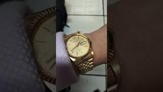 🪙Solvil et Titus vintage microns gold plated homage Datejust.