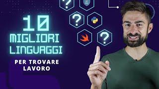 Migliori Linguaggi di Programmazione per Trovare Lavoro! I Linguaggi più richiesti e usati nel 2023.