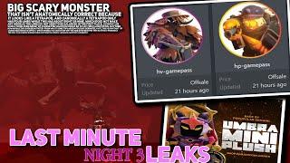 New HARD Badge | Halloween Tower Passes LEAKED | Final Boss Leak? | TDS Night 3 Halloween Leaks