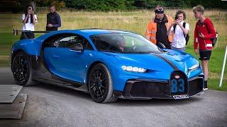 Supercars Leaving Salon Prive 2024 [Chiron Pur Sport, Veyron, Valkyrie, F40, Reventon, Agera, Regera