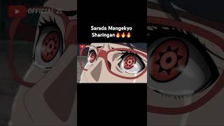 Sarada awakens the Mangekyo Sharingan