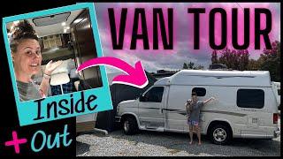 My VAN TOUR! (Behind The Scenes of Van Life)