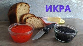 ТЕСТ ДОРОГУЩАЯ ЧЁРНАЯ ИКРА VS КРАСНАЯ