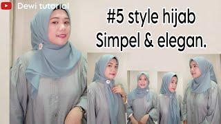 Tutorial hijab kondangan & jalan, || #like #subscribe #tutorialhijab