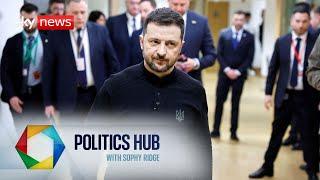 Zelenskyy joins EU leaders at emergency Ukraine summit | Politics Hub