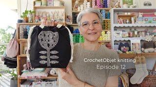 CrochetObjet knitting - Ep. 12 - Wool shops I visited in Holland & A new project bag