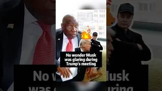 No wonder #elonmusk was glaring during Trump’s meeting #shotrs #celebrity #trump #whitehouse