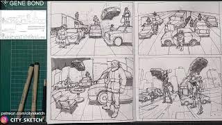 How to draw proportions in perspective #2