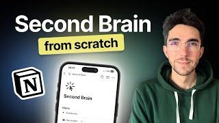 Building a Second Brain in Notion - Full Step-by-step Guide (2025)