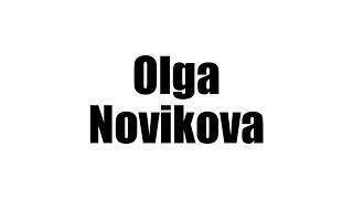 Olga Novikova Biography